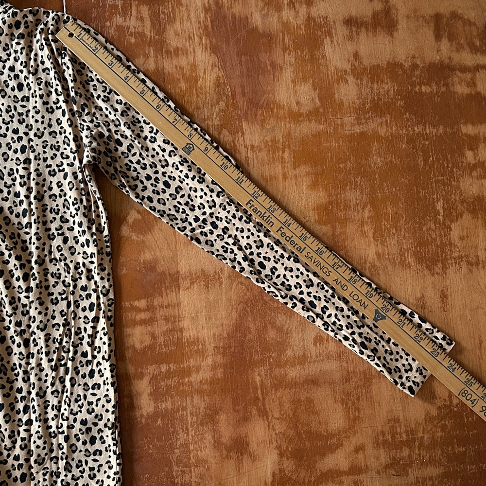 J. Crew Leopard Tissue Turtleneck XS - Picture 8 of 8